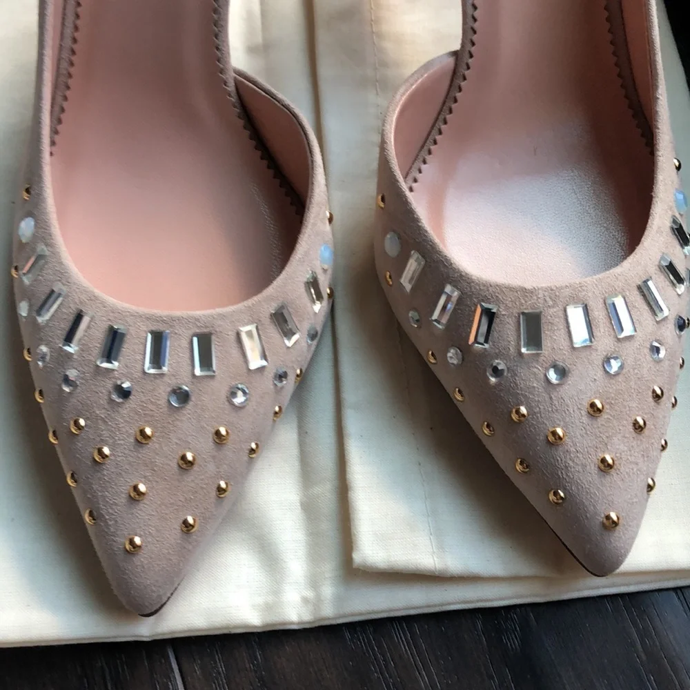 J Crew Colette d’orsay pump with jewels 6.5 - Picture 4 of 5